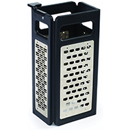 Fold Flat Grater - Black